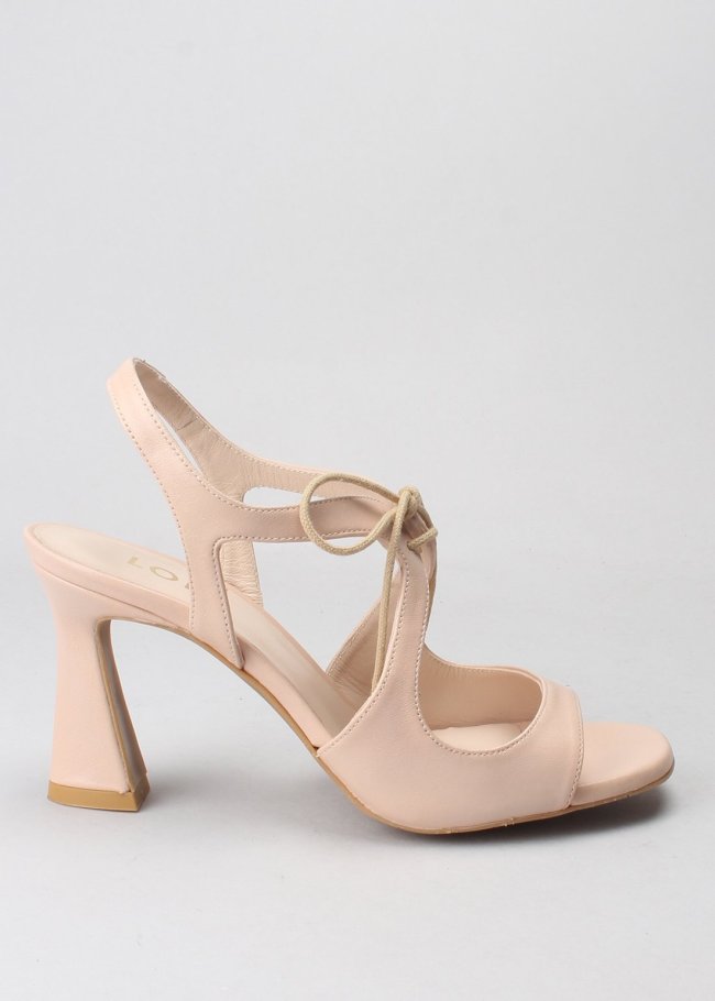 sandalia cordones dubay nude