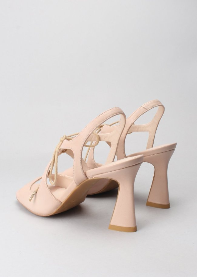 sandalia cordones dubay nude