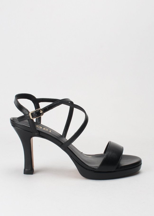 sandalia plataforma dubay negro