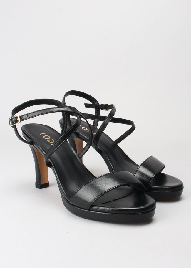 sandalia plataforma dubay negro