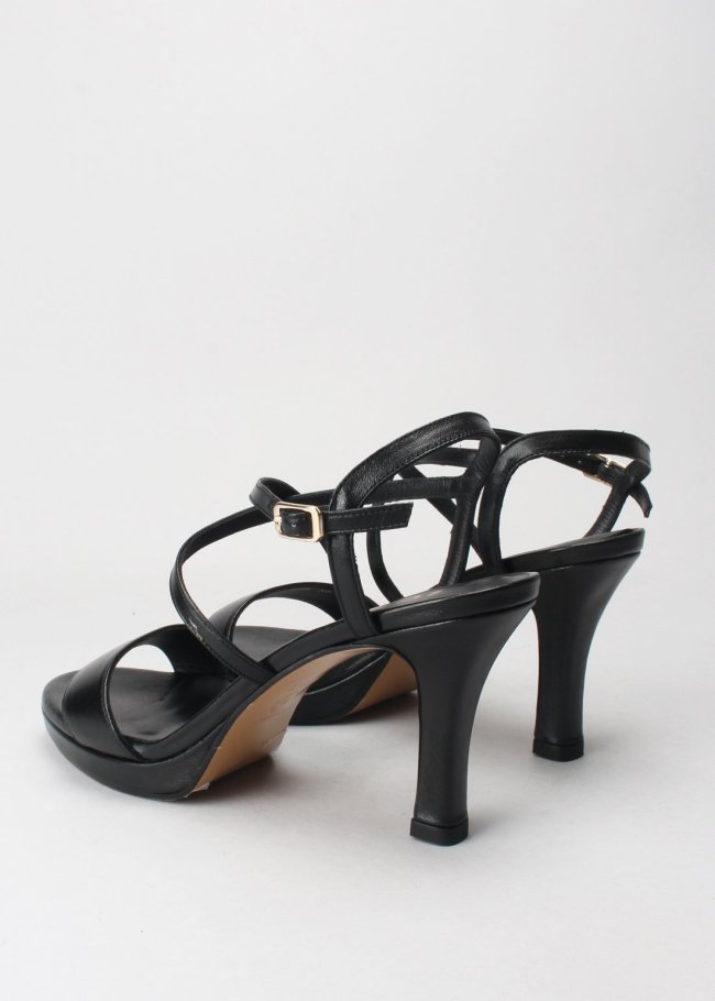 sandalia plataforma dubay negro