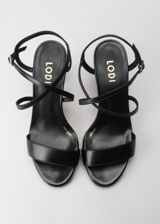 sandalia plataforma dubay negro