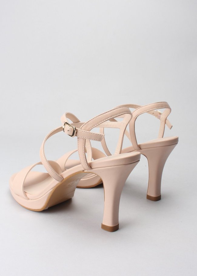 sandalia plataforma dubay nude
