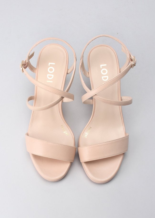 sandalia plataforma dubay nude