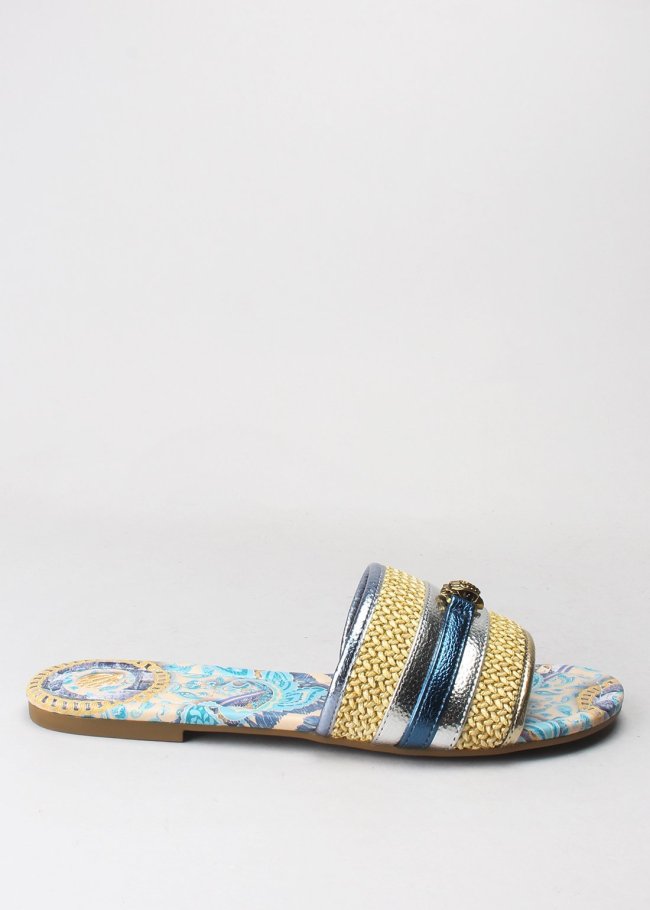 southbank flat sandal beige