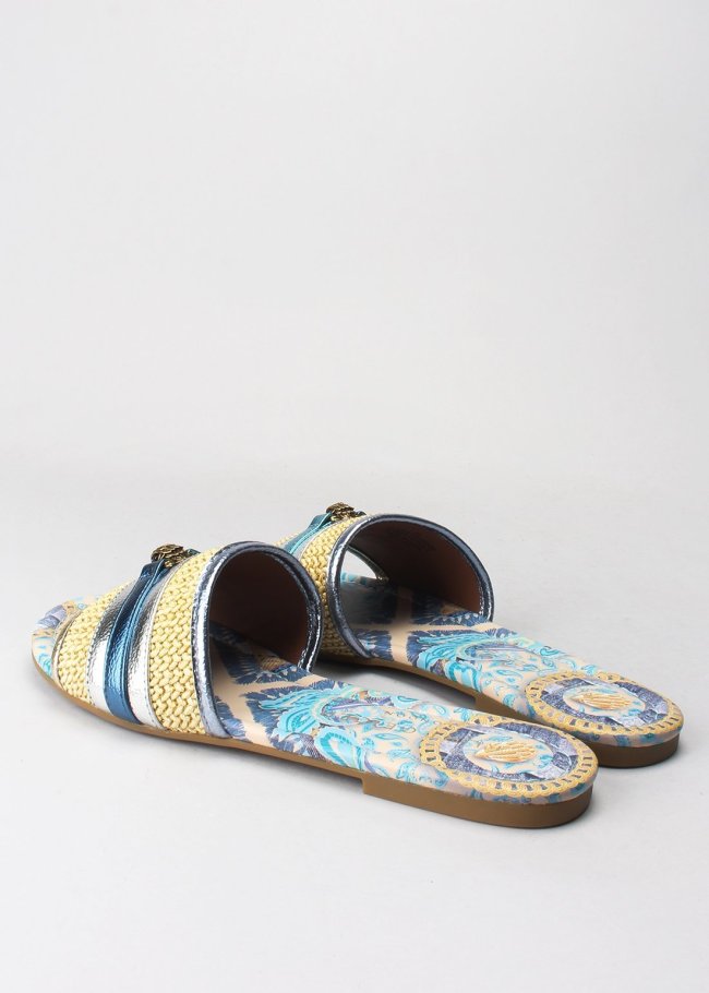 southbank flat sandal beige