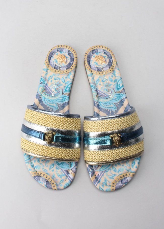 southbank flat sandal beige