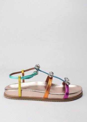 pierra micro bow sandal multi