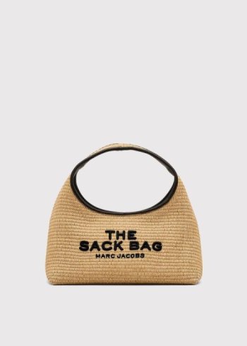 bolso woven mini sack natural