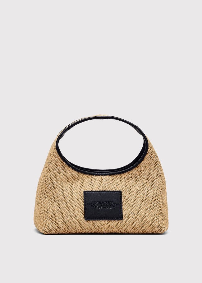 bolso woven mini sack natural